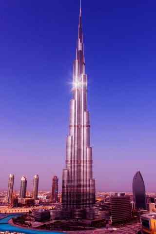 迪拜第一高楼高清
