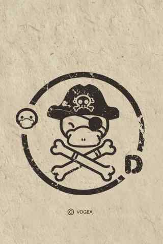海盗鸭嘴兽个性卡