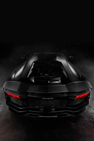 黑色概念超级跑车