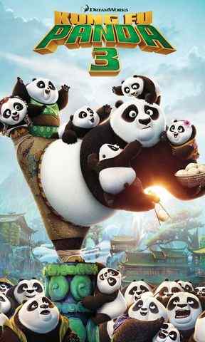电影《功夫熊猫3》海报高清手机壁纸