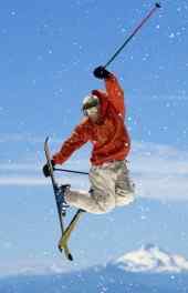冬季|冬季滑雪运动高清手机壁纸