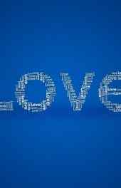 爱情字母高清手机壁纸