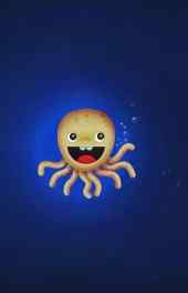 章鱼|章鱼卡通高清手机壁纸