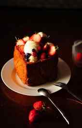 草莓蛋糕图片可爱高清手机壁纸