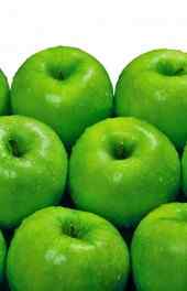 精美|绿色苹果高清手机壁纸