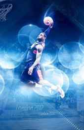 篮球|篮球巨星詹姆斯精美高清手机壁纸
