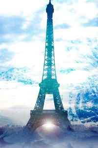 巴黎铁塔建筑风景