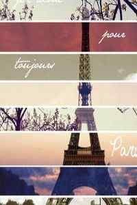 巴黎埃菲尔铁塔唯美意境创意图片高清手机壁纸