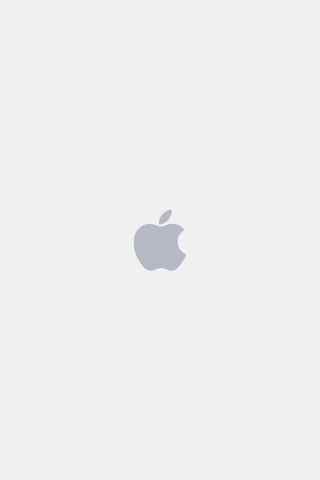 纯色背景苹果LOGO手机壁纸