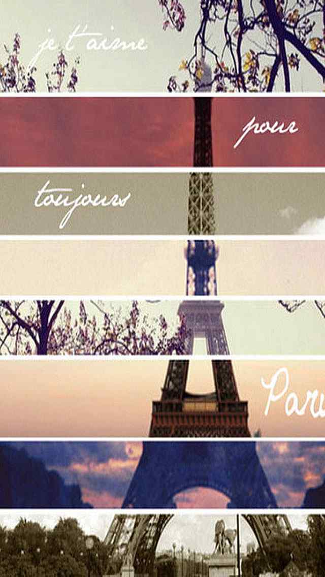 巴黎埃菲尔铁塔唯美意境创意图片高清手机壁纸