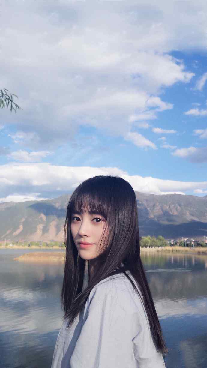 鞠婧祎四千年第一美女苹果高清手机壁纸（一）