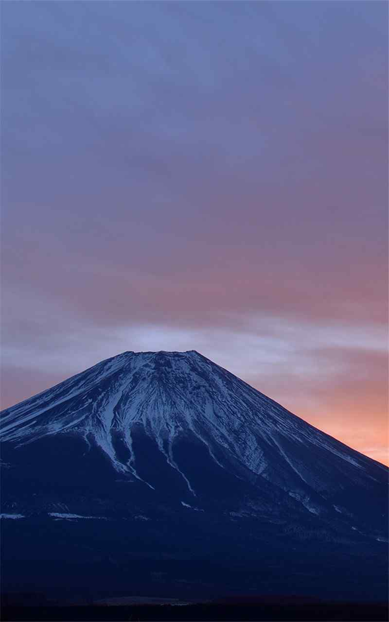 日本富士山美丽自然风景山水风光高清手机壁纸