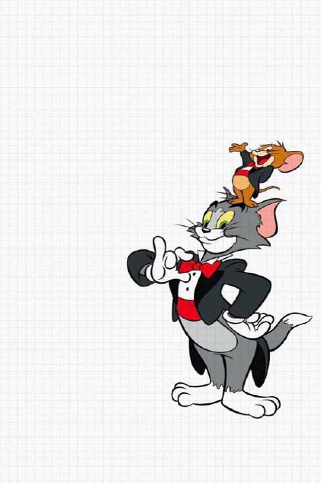 美国动画猫JCCK和老鼠TOM可爱高清高清手机壁纸下载