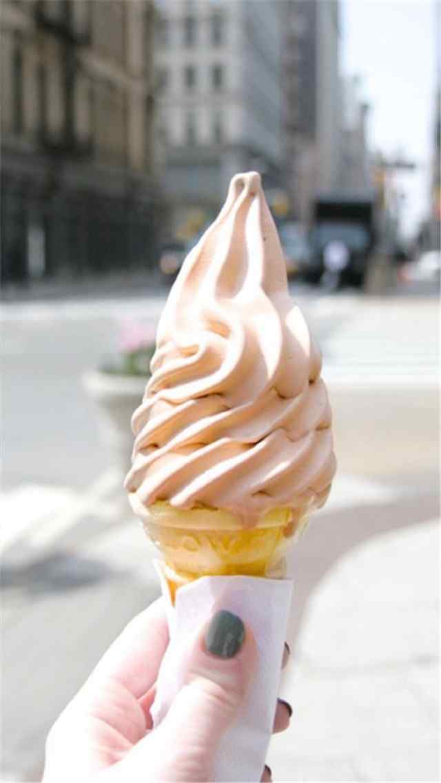 Summer夏日冰淇淋美味甜品高清手机桌面壁纸下载
