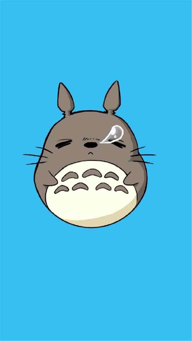 宫崎骏动漫可爱龙猫高清手机桌面壁纸下载