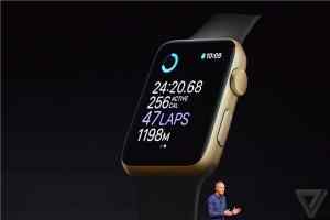 可防水游泳 苹果Apple Watch Series 2发布实在强大!