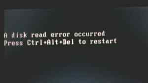 错误提示A disk read error occurred导致电脑无法开机 维修方法