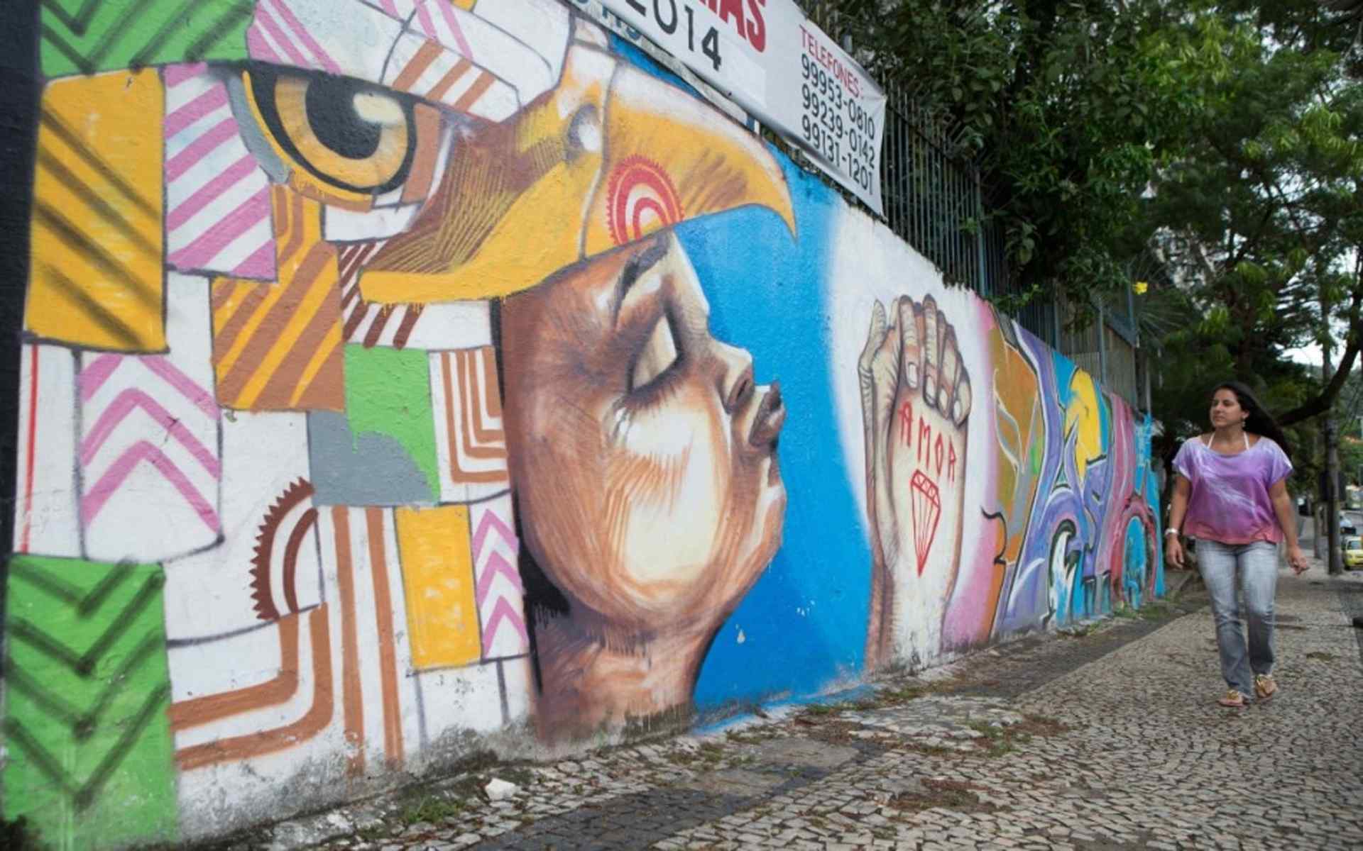 奥运城市里约热内卢城市风景桌面壁纸