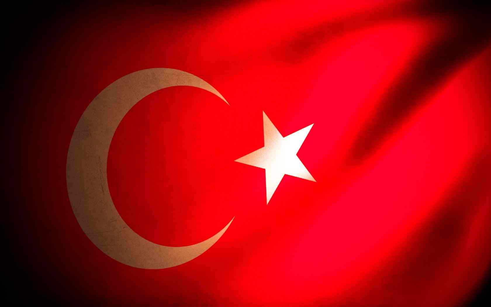 土耳其国旗创意设计电脑壁纸