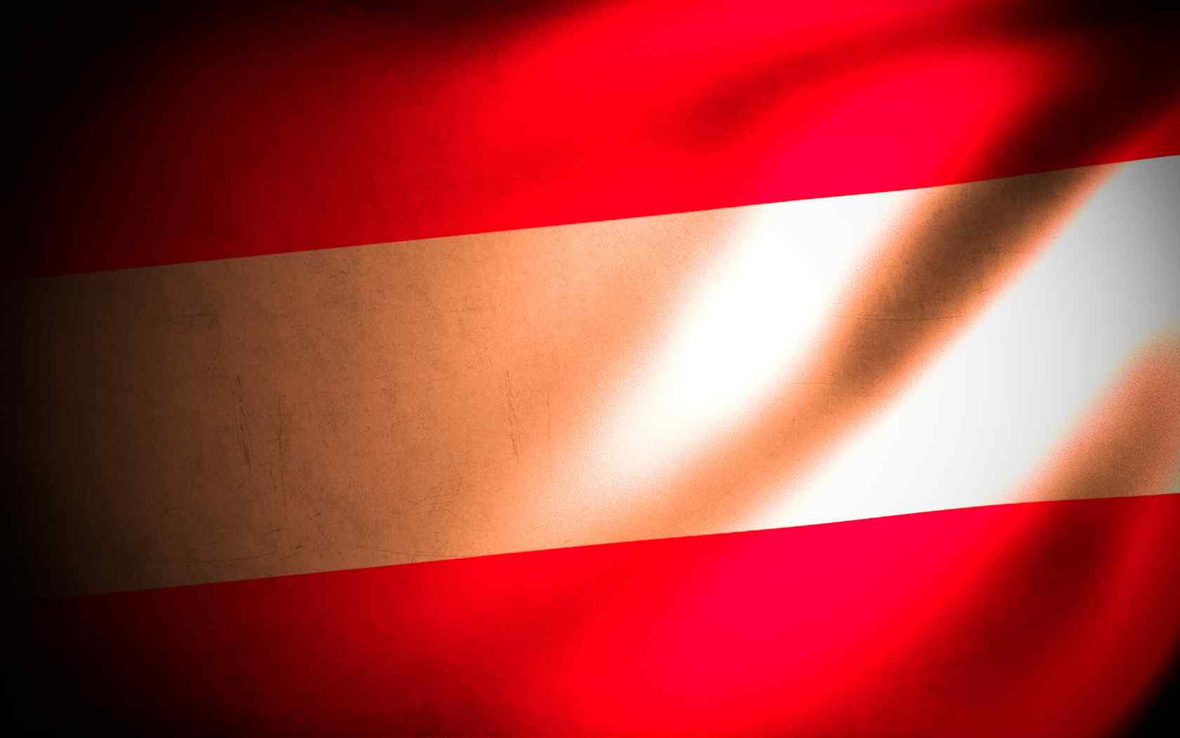 奥地利国旗创意设计电脑壁纸