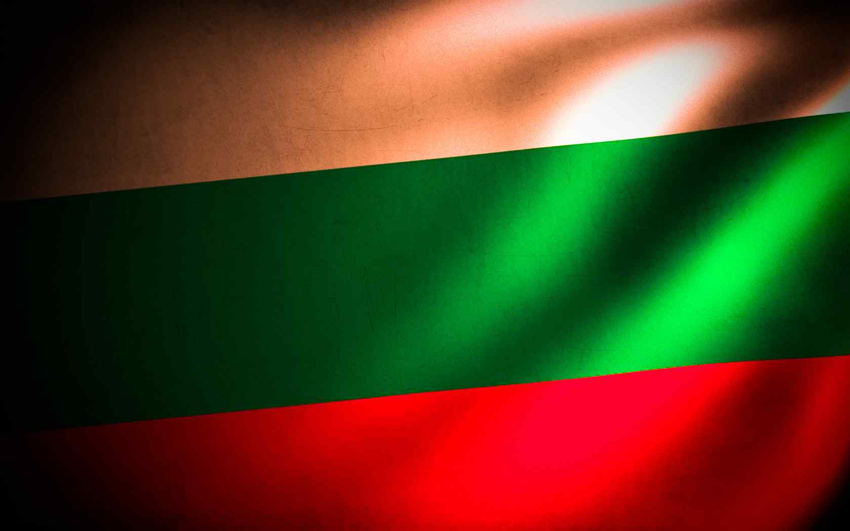 保加利亚国旗创意设计电脑壁纸