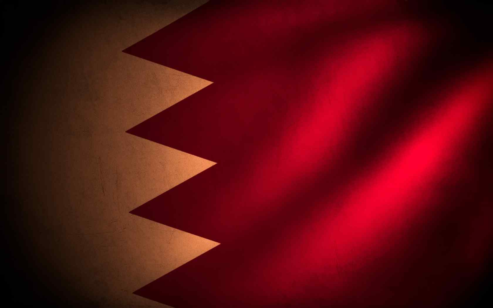 卡塔尔国旗创意设计电脑壁纸