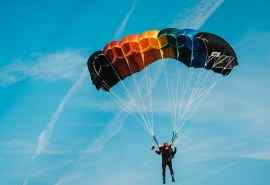 勇敢者的运动跳伞运动高清图片电脑桌面壁纸