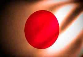 日本国旗创意设计电脑壁纸