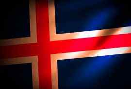 冰岛国旗创意设计