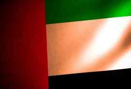 阿拉伯联合酋长国国旗电脑壁纸