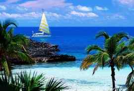 加勒比海风景高清