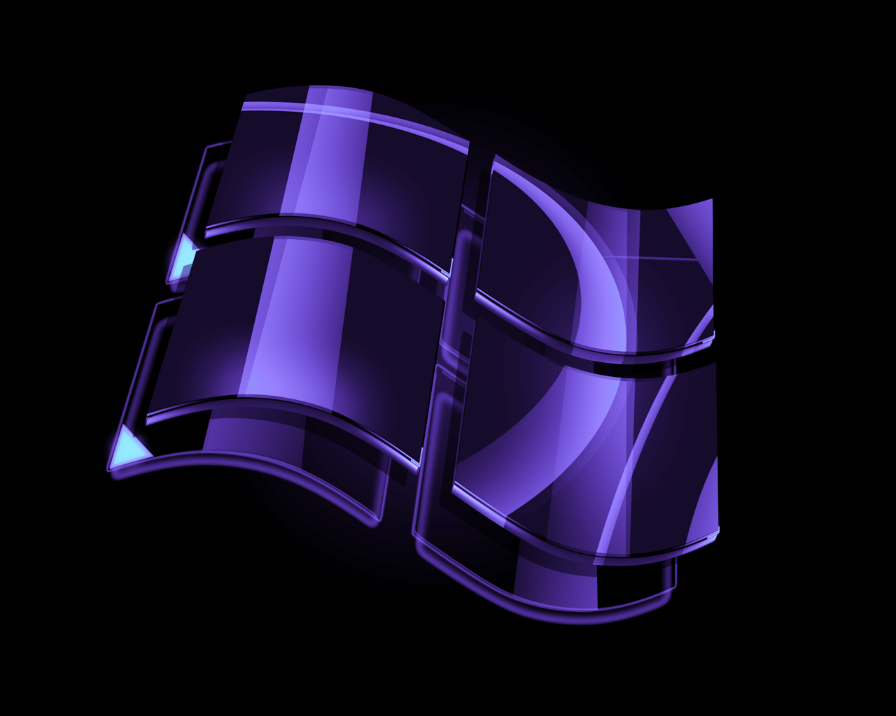 紫色微软图标XP登