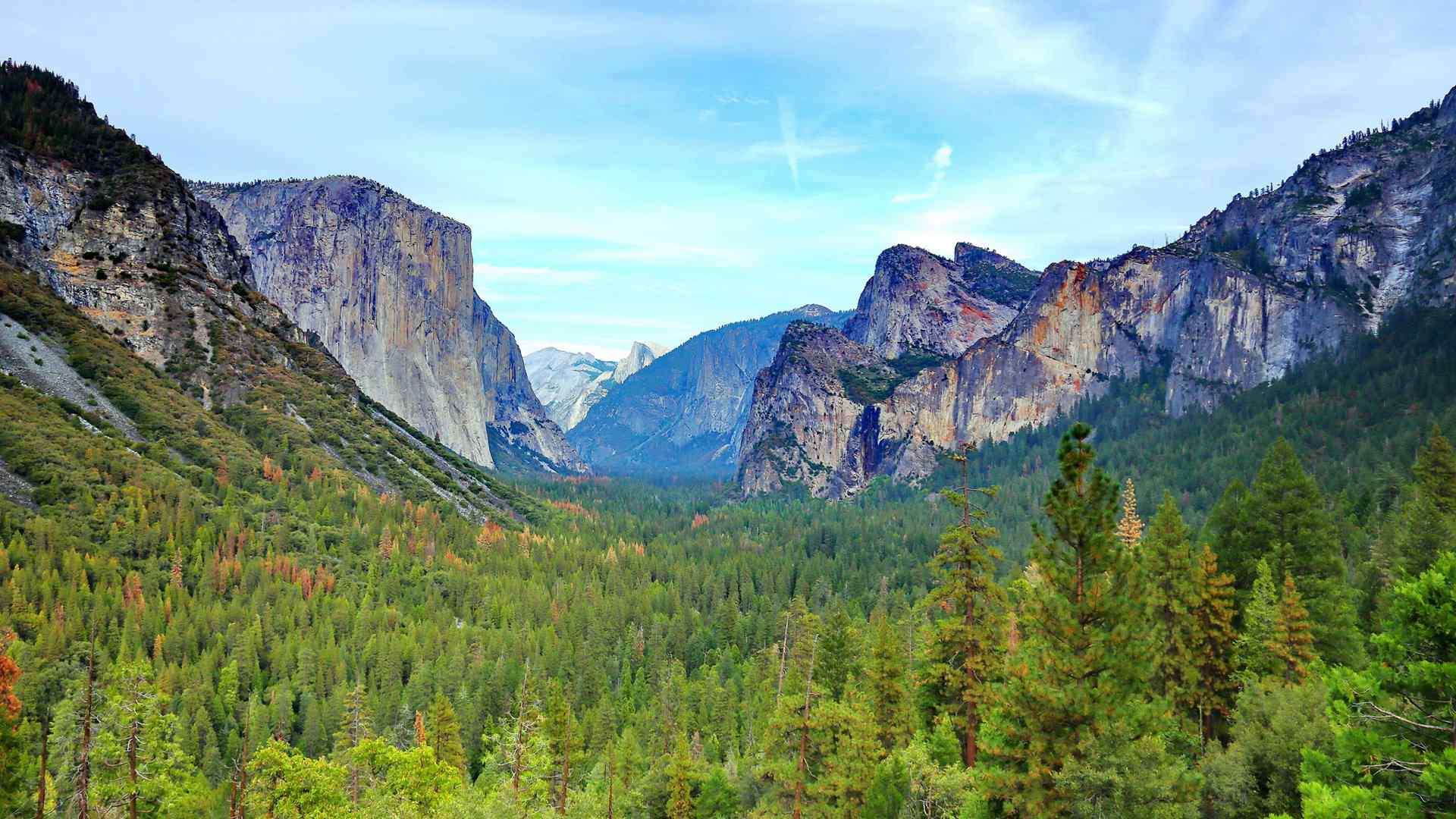 美国加州优山美地国家公园图片电脑桌面壁纸下载