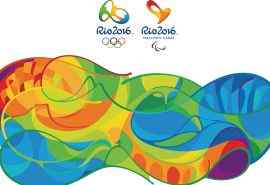 2016年里约热内卢奥运会LOGO设计桌面壁纸