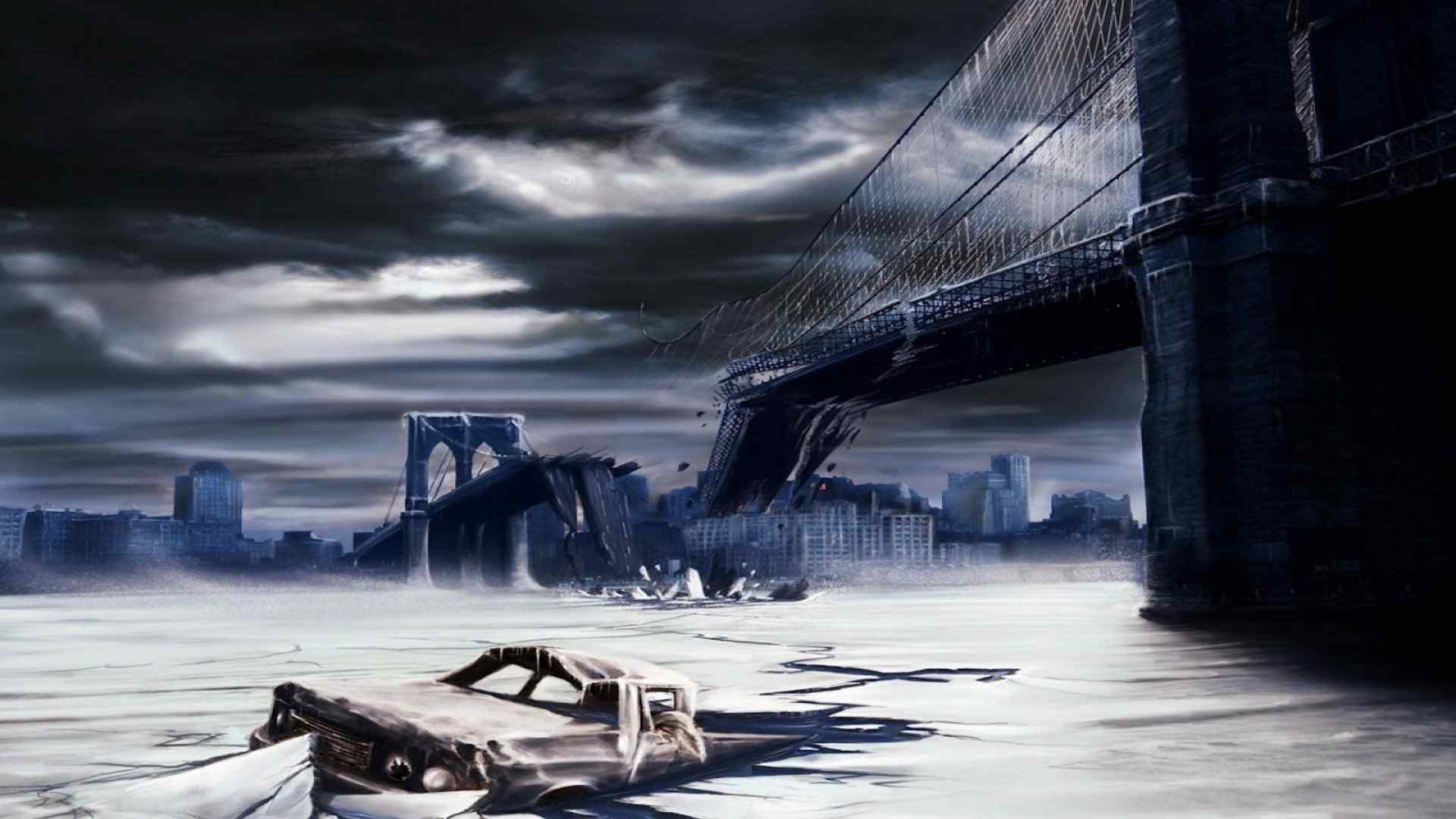 世界末日场景科幻图片桌面壁纸图片
