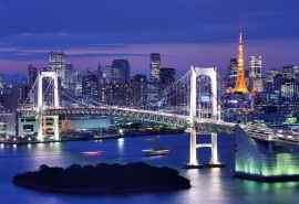 东京唯美夜景风景