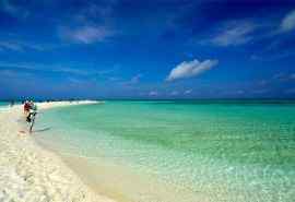 美丽海岸西沙全富岛海边风景壁纸