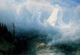 Albert Bierstadt油画风景电脑壁纸