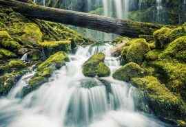 神奇美丽的瀑布自然景观图片桌面壁纸