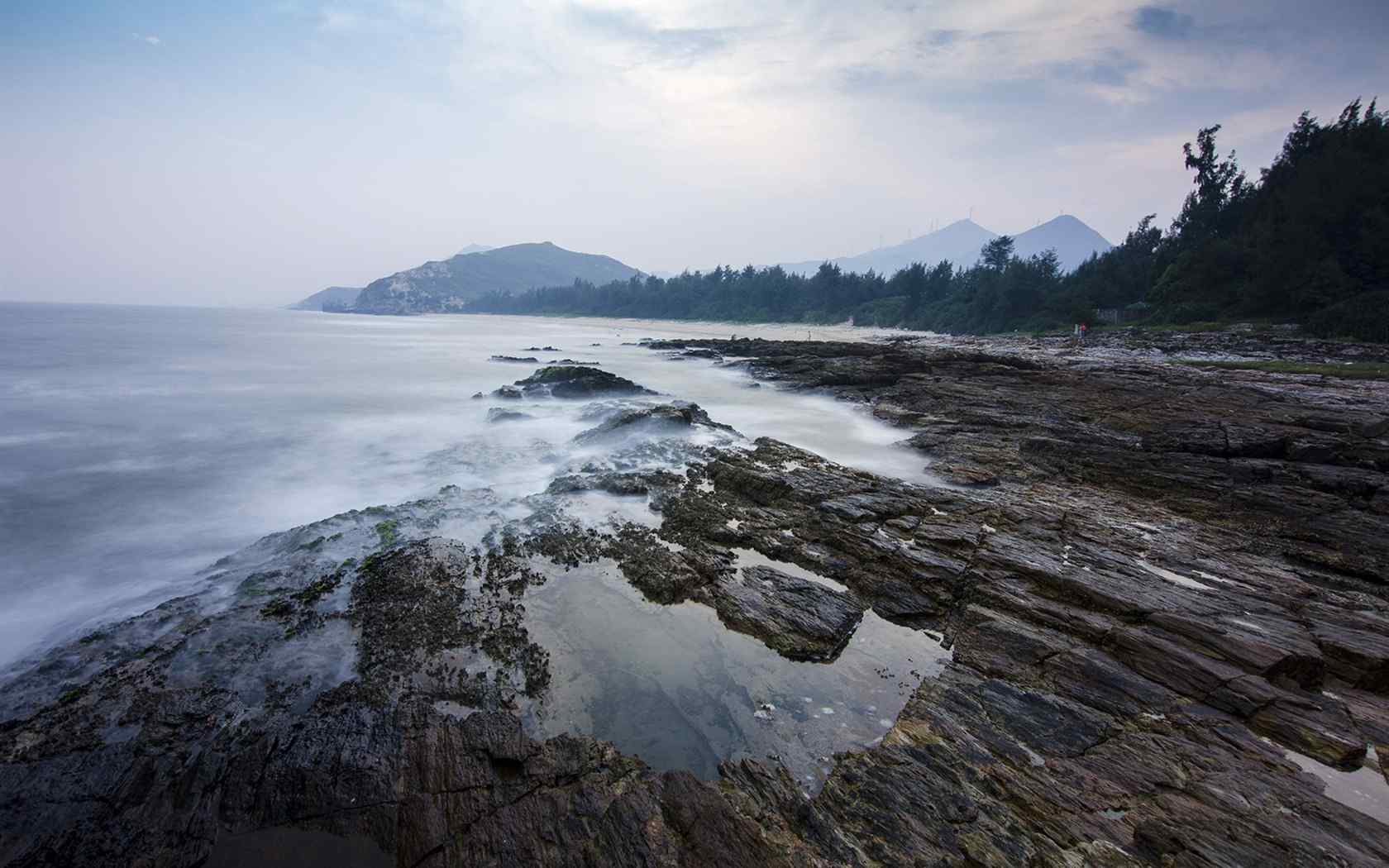 惠州盐洲岛唯美风景图片桌面壁纸