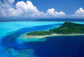热带岛屿海滩自然