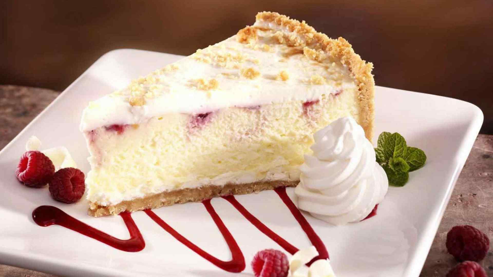 美味的山莓蛋糕高清桌面壁纸下载