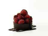 巧克力树莓美食桌