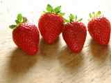 新鲜水果草莓高清壁纸