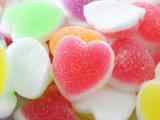 彩色愛心軟糖桌面壁紙
