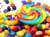 彩色七彩糖果高清桌面壁紙