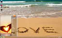 浪漫沙滩爱情win7
