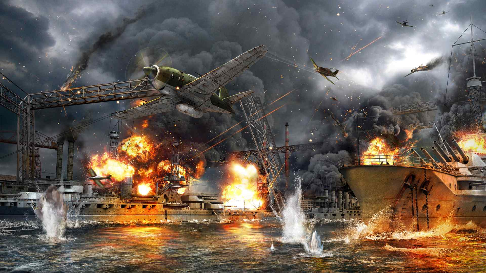 《大海战4》游戏高清电脑壁纸第一辑