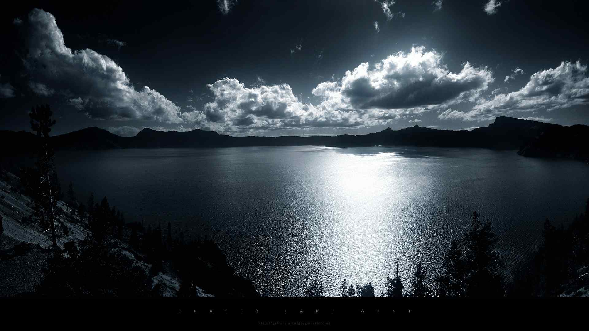 震撼视觉的美国俄勒冈火山湖风景桌面壁纸 第九辑
