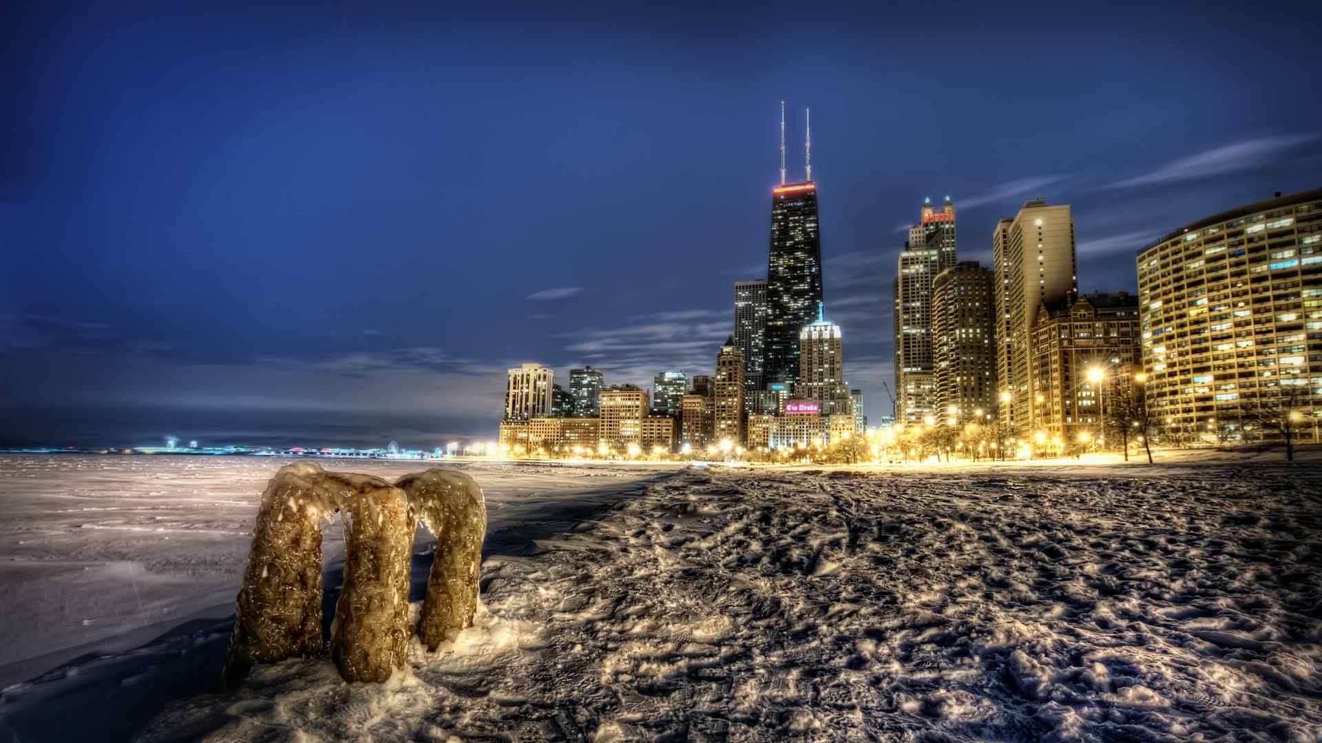 唯美芝加哥城市风景桌面壁纸 第九辑